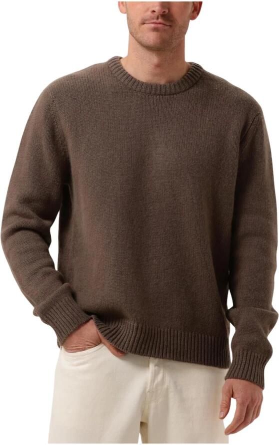 SELECTED HOMME Heren Truien & Vesten Slhcody Ls Knit Relaxed Crew Neck Bruin - Foto 3
