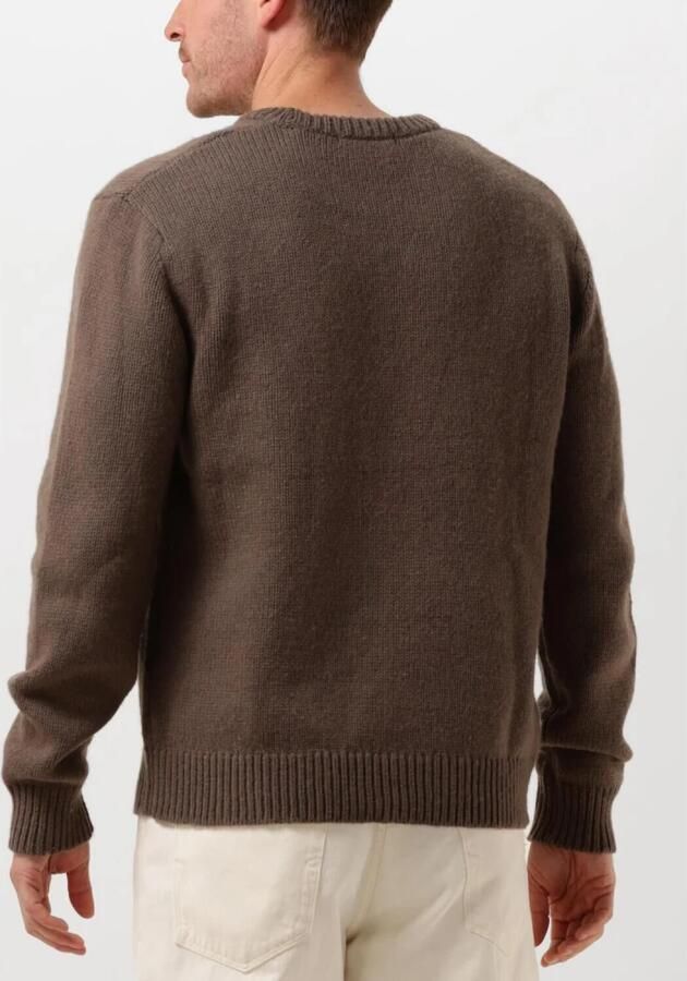 SELECTED HOMME Heren Truien & Vesten Slhcody Ls Knit Relaxed Crew Neck Bruin - Foto 2