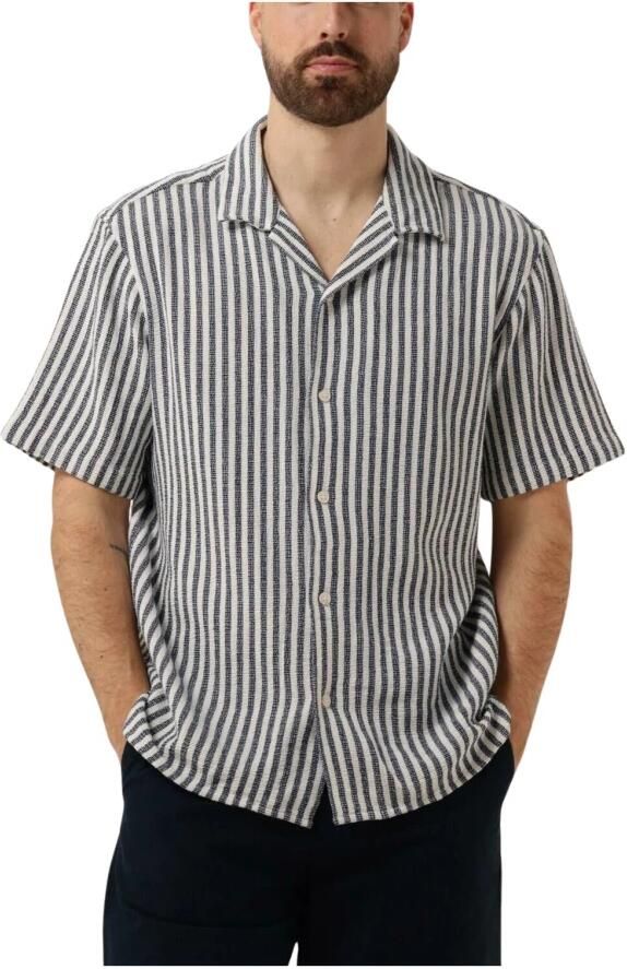 Selected Homme Relaxed fit vrijetijdsoverhemd met streepmotief model 'SAL' - Foto 3