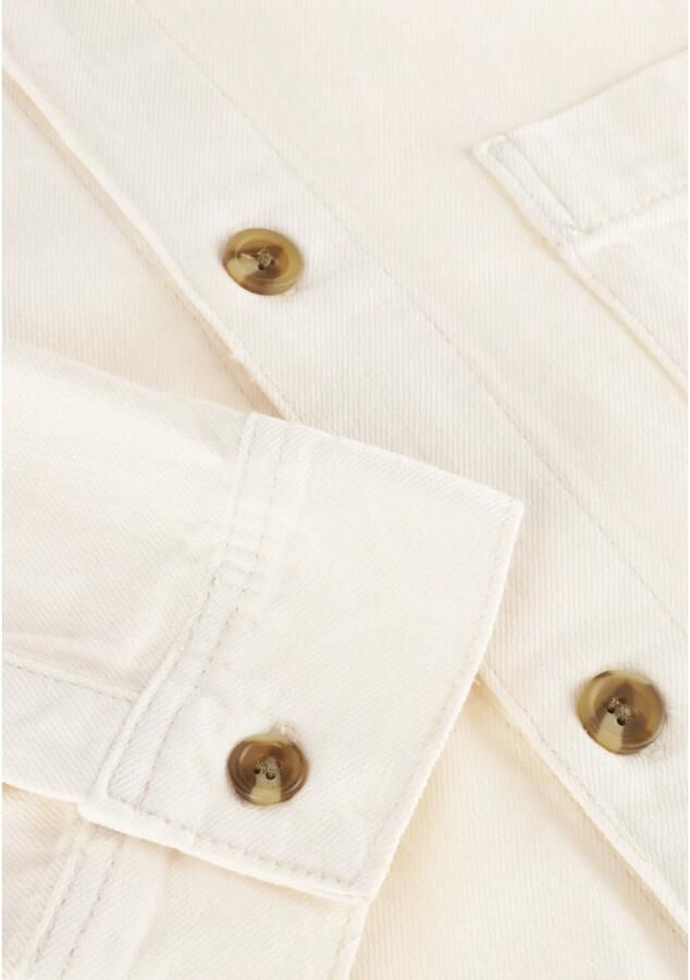 SELECTED HOMME Heren Overshirts Slhchris 5422 Ls Ecru Hemp Shirt Ecru