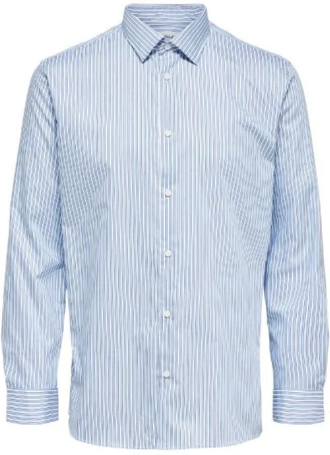 Selected Homme Slim fit zakelijk overhemd van katoen model 'Ethan' - Foto 5