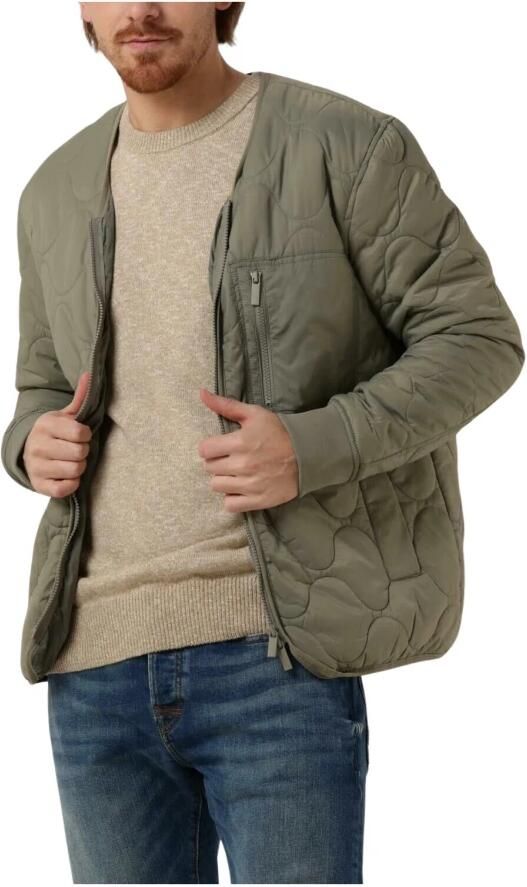 Selected Homme Gewatteerde Hanzo Jas Groen Green Heren - Foto 3