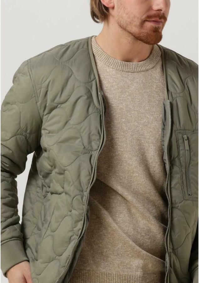 Selected Homme Gewatteerde Hanzo Jas Groen Green Heren