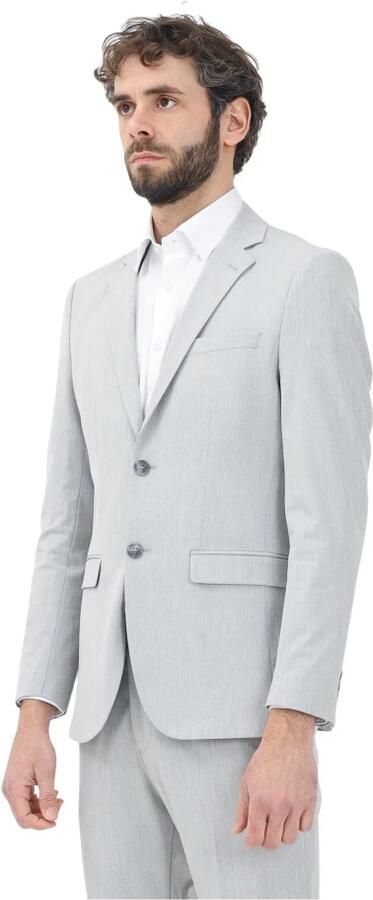 Selected Homme Slim fit 2-knoops colbert met klepzakken - Foto 7