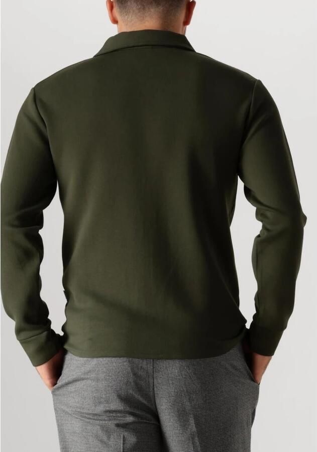 SELECTED HOMME Heren Truien & Vesten Slhemanuel Soft Full Zip Sweat Noos Groen - Foto 2