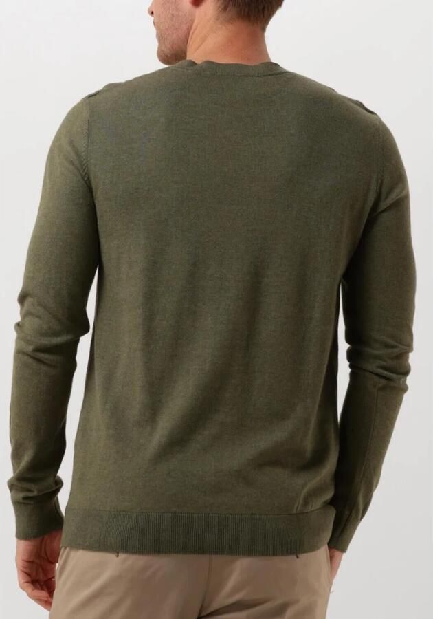 SELECTED HOMME Heren Truien & Vesten Slhberg Crew Neck Noos Groen - Foto 6