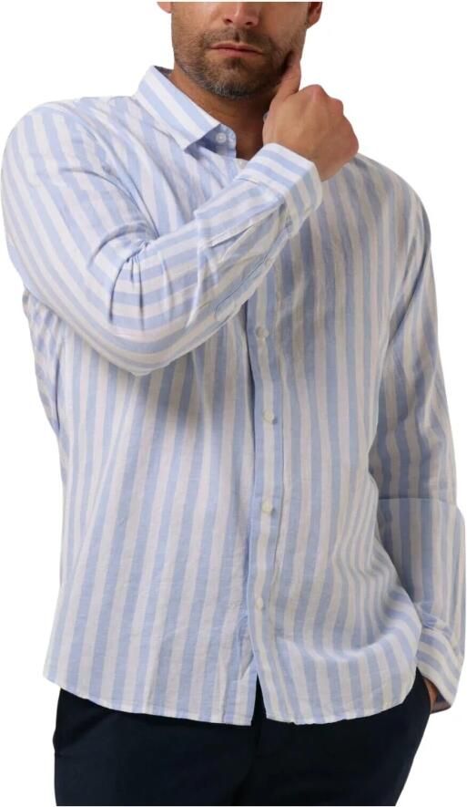 Selected Homme Heren Overhemden Slhslimnew-linen Shirts Ls Classic W Multicolor Heren - Foto 3