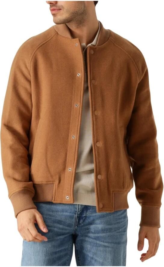SELECTED HOMME Heren Jassen Slhroy Bomber Jacket Ex Camel - Foto 7