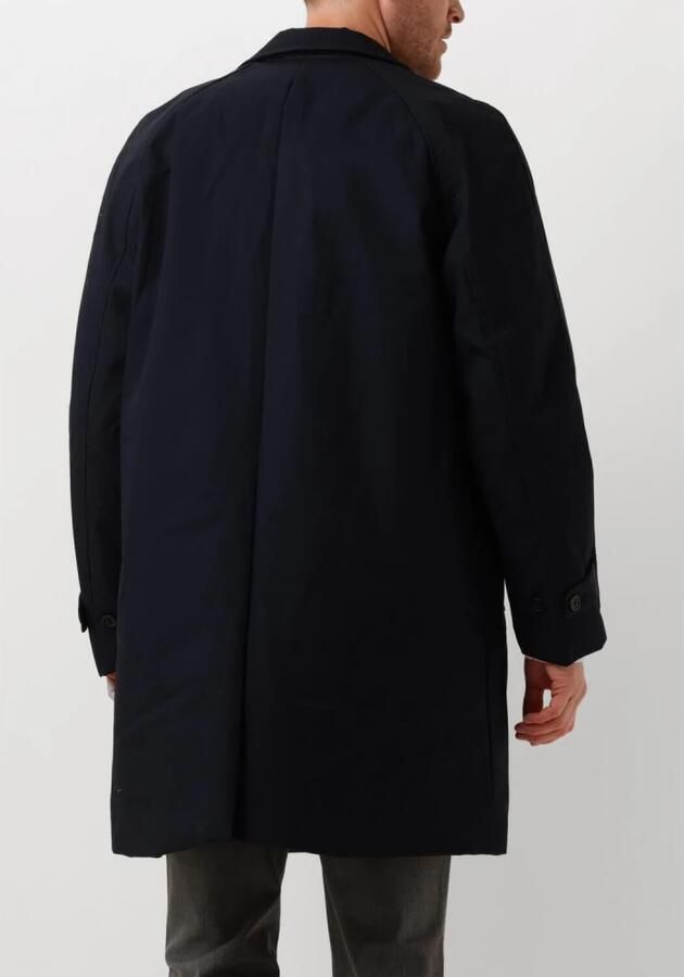 SELECTED HOMME Heren Jassen Slhjones Cotton Mac Coat Donkerblauw - Foto 6