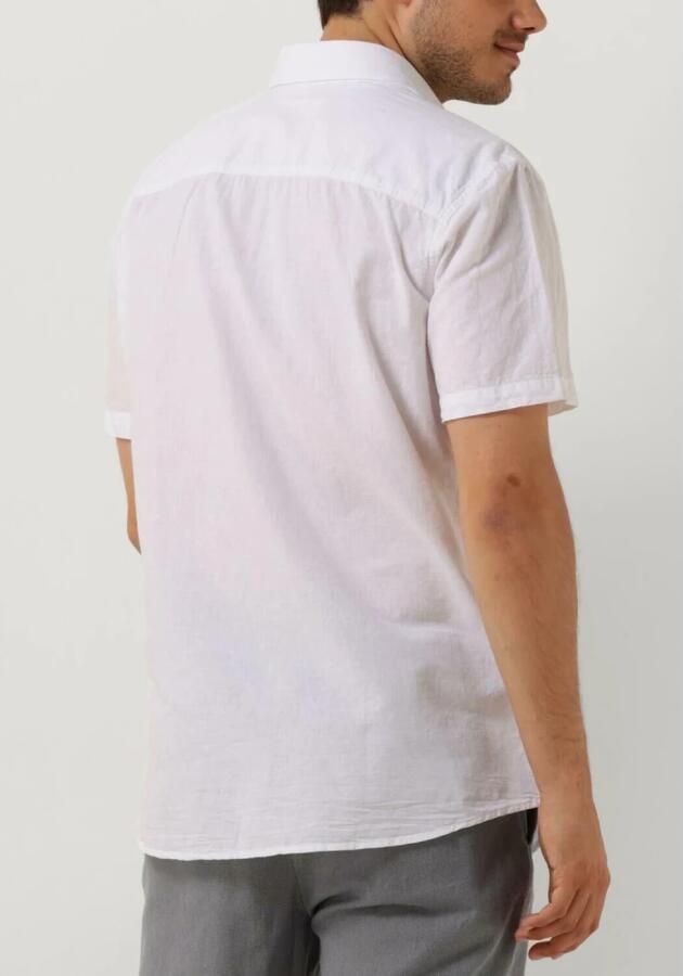 Selected Homme Witte Casual Overhemd Slhslimnew-linen Shirts Ss Classic W - Foto 6