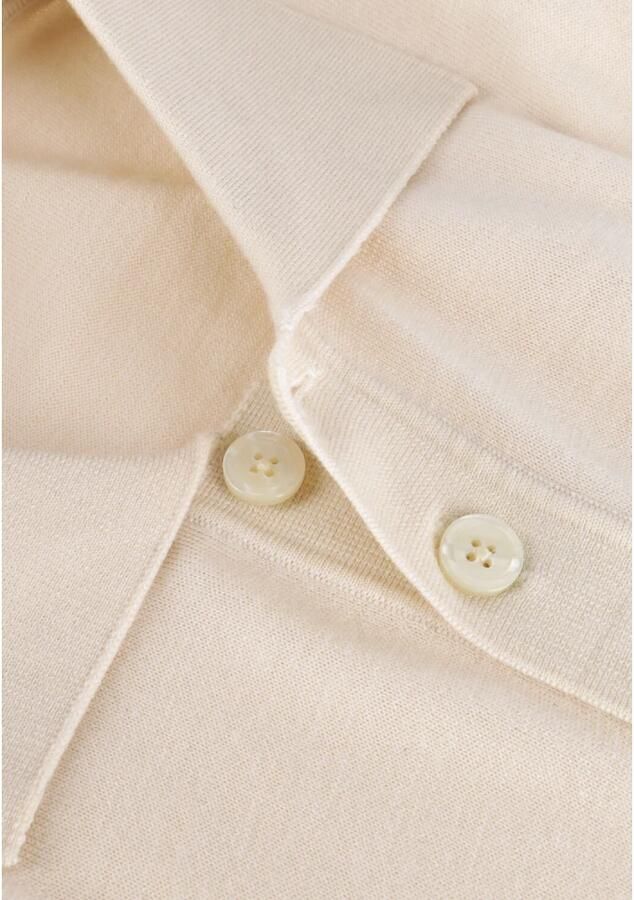 SELECTED HOMME Heren Truien & Vesten Slhtray Ls Knit Merino Polo Beige - Foto 5