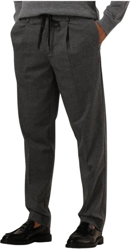 SELECTED HOMME Heren Broeken Slh190-reg Tapered Leroy Pleat Pans Donkergrijs - Foto 3