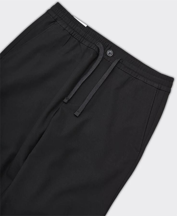 SELECTED HOMME Heren Broeken Slh196-straight Robert String Flex Pant Zwart - Foto 2