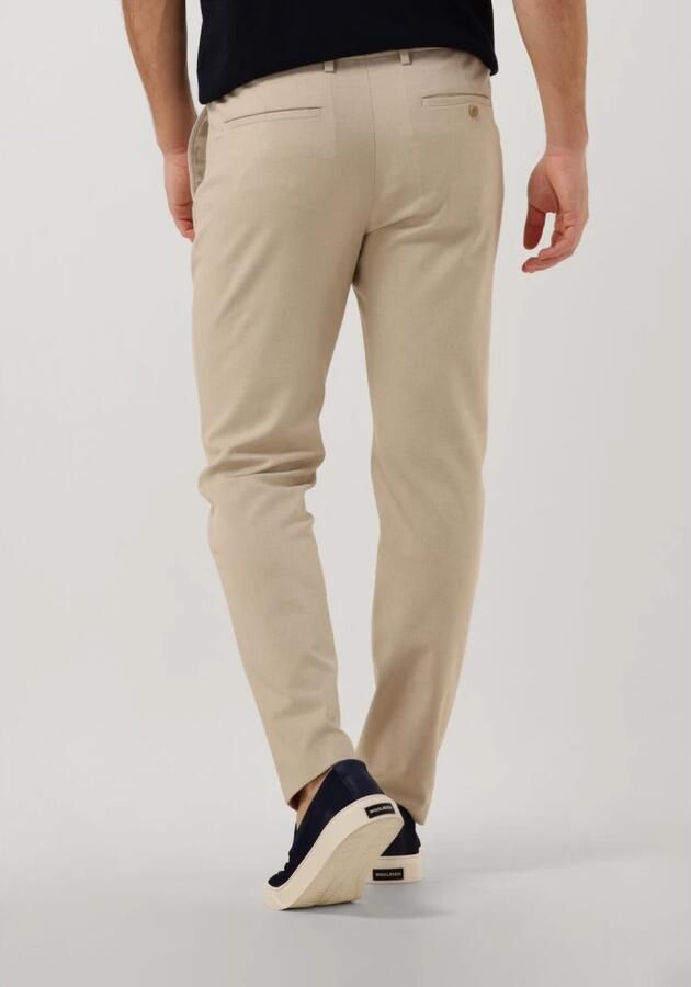 Selected Homme Beige Slim Fit Broek met Ritssluiting en Knoopsluiting Beige Heren - Foto 3