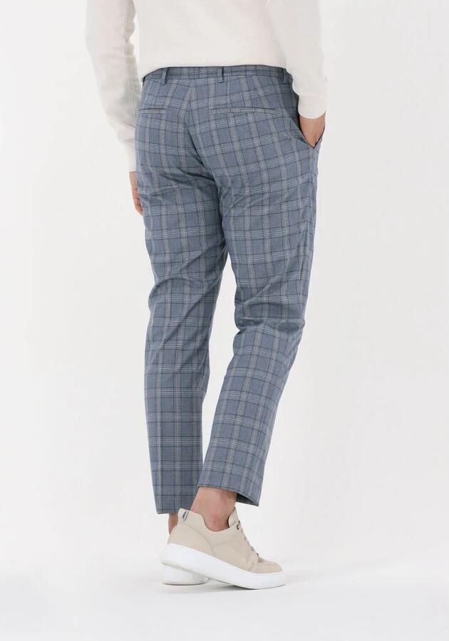 Selected Homme Lichtblauwe Pantalon Slhlim-timelogan Blu Snd Chk Trs - Foto 6