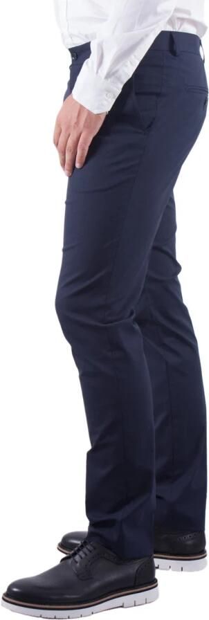 Selected Femme Blauwe Herenbroek met Ritssluiting en Knoopsluiting Blue Heren - Foto 3