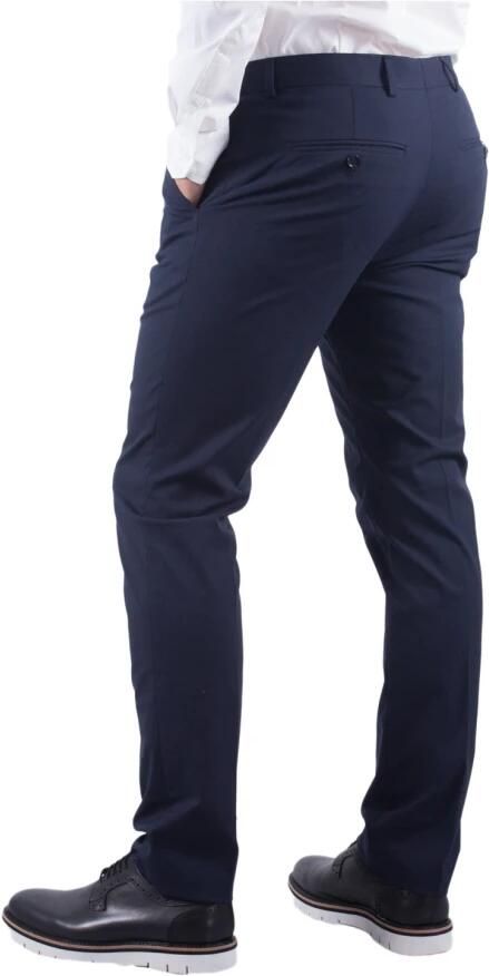 Selected Femme Blauwe Herenbroek met Ritssluiting en Knoopsluiting Blue Heren - Foto 2