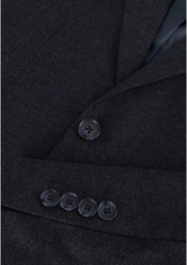 SELECTED HOMME Heren Colberts Slhslim-reed Wool Blz Donkerblauw - Foto 1