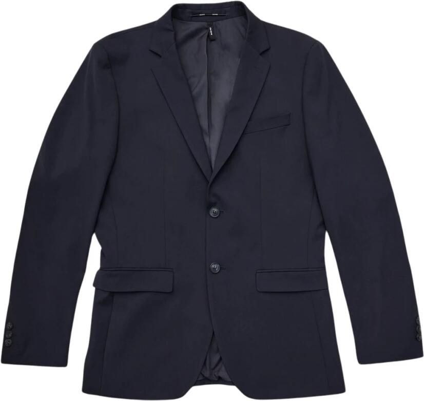 Selected Homme Slim fit 2-knoops colbert met klepzakken - Foto 4