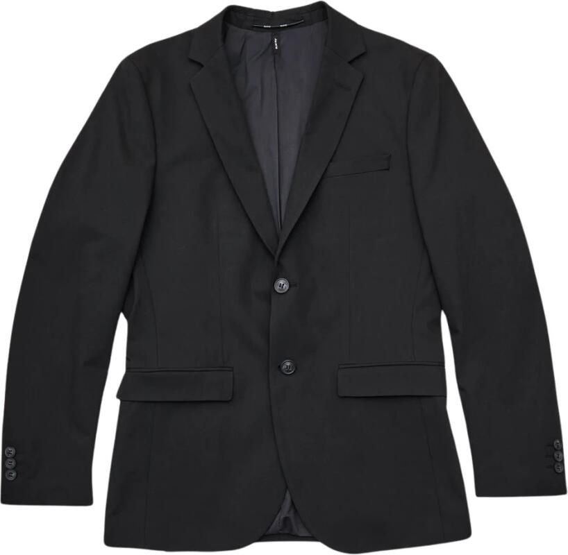 Selected Homme Slim fit 2-knoops colbert met klepzakken - Foto 3