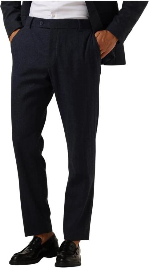 Selected Homme Slim fit pantalon met knoop- en ritssluiting - Foto 3