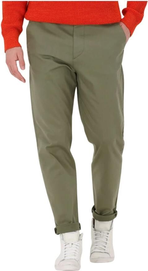 SELECTED HOMME Heren Broeken Slhslimtape-repton 172 Flex Pa Olijf - Foto 5