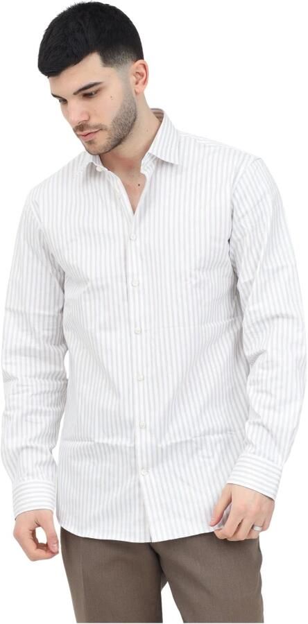 SELECTED MEN Heren Overhemden Slhslim-performance Shirt Ls Noos Zand - Foto 7