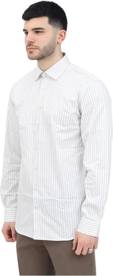 SELECTED MEN Heren Overhemden Slhslim-performance Shirt Ls Noos Zand - Foto 6