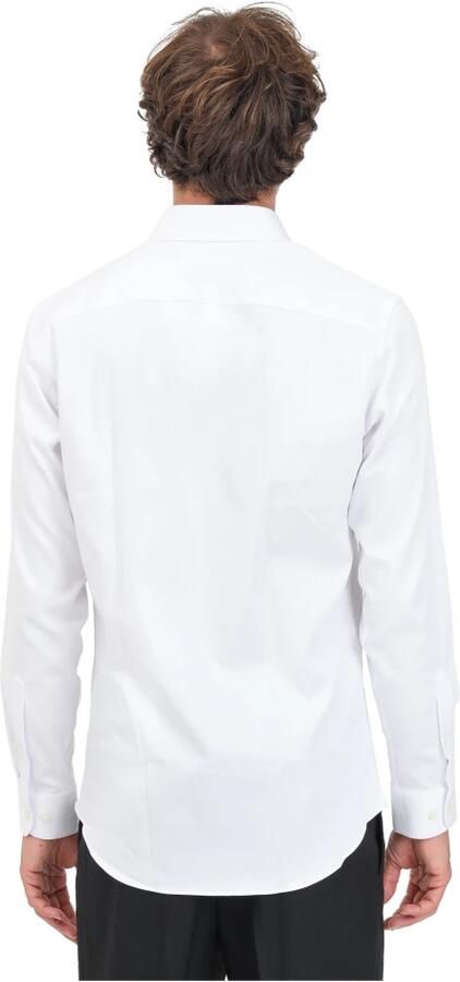 SELECTED HOMME Heren Overhemden Slhslim-performance Shirt Ls Noos Wit - Foto 8