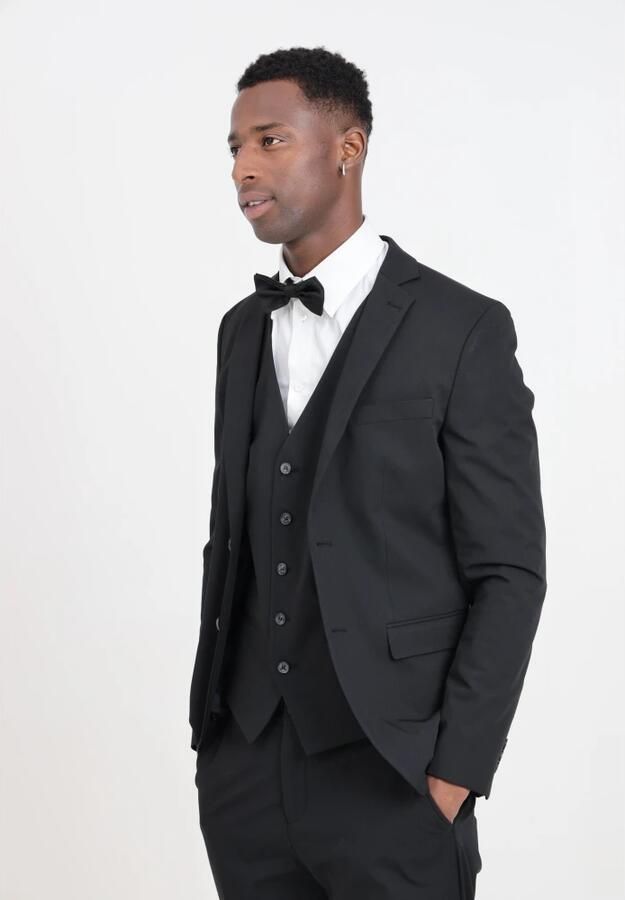 Selected Homme Slim fit gilet met paspelzakken model 'LIAM'