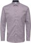Selected Homme Overhemd Selected New-mark manches longues slim Wit Heren - Thumbnail 2