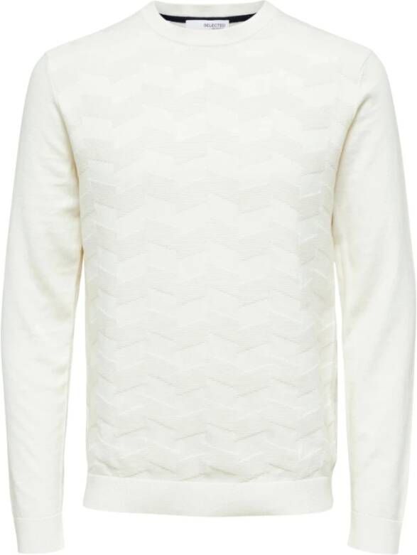 Selected Homme Pullover met gestructureerd motief model 'Romen'
