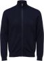 Selected Homme Gebreid jack met opstaande kraag model 'BERG' - Thumbnail 1
