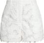 Self Portrait Hoge Witte Shorts White Dames - Thumbnail 2