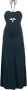 Self Portrait Maxi-jurk met uitsnijdingen en ruches Blauw Dames - Thumbnail 1