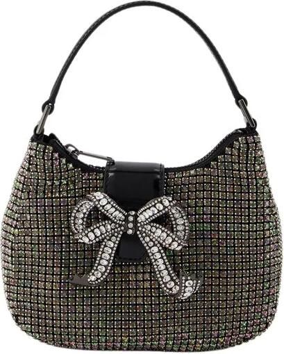 Self-portrait Hobo bags Rhinestone Crescent Shoulder Bag Synthetic Mul in meerkleurig