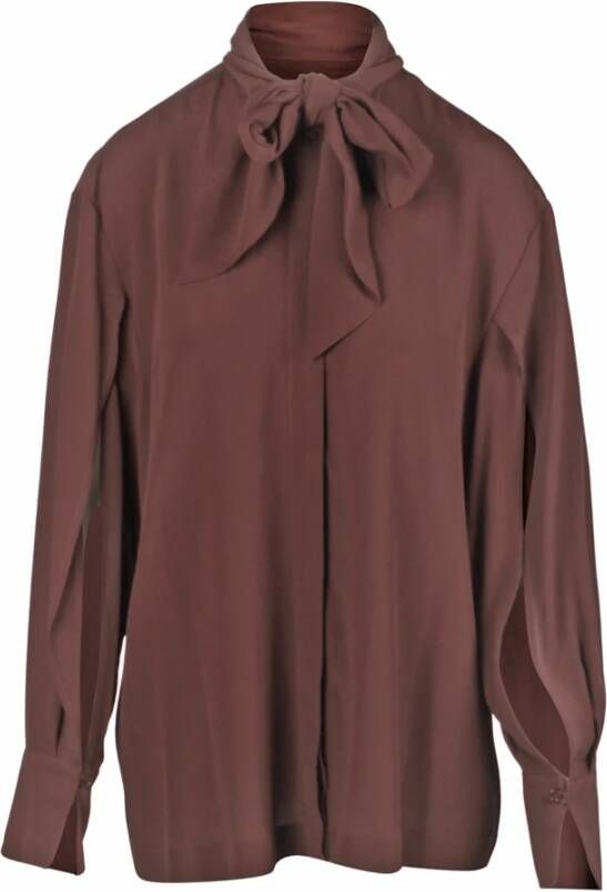 Semicouture Blouses Bruin Dames