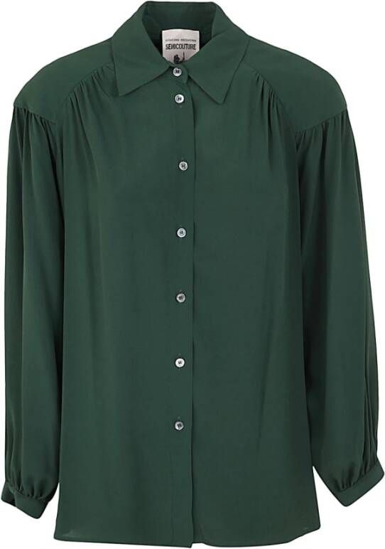 Semicouture Blouses Groen Dames