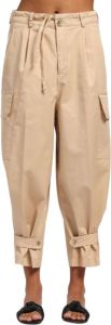 Semicouture Cargo trousers Beige Dames
