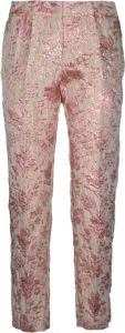 Semicouture Chinos Roze Dames