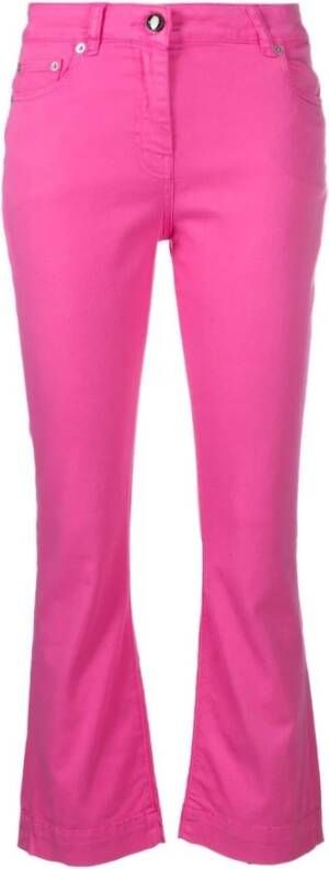 Semicouture Flared Jeans Roze Dames