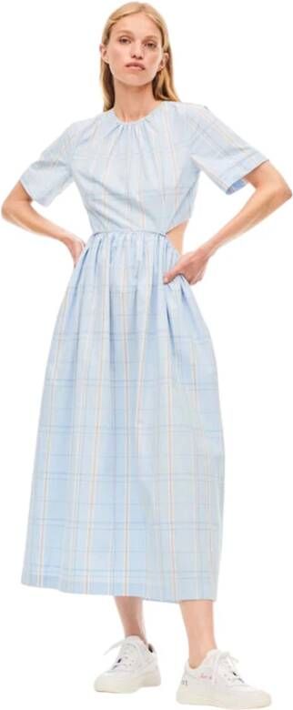 Semicouture Jurk Blauw Dames