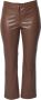 Semicouture Kameelbroek Stijlvol Model Bruin Dames - Thumbnail 1