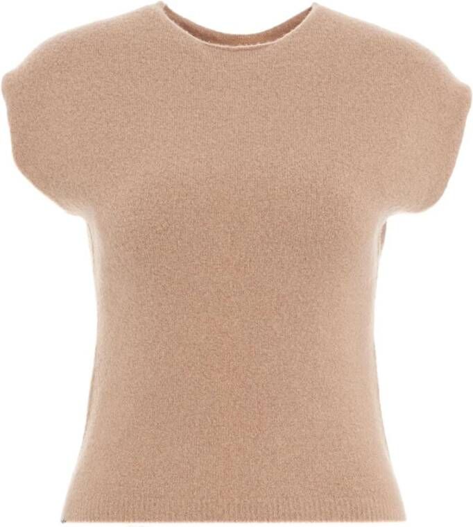 Semicouture Knitwear Beige Dames