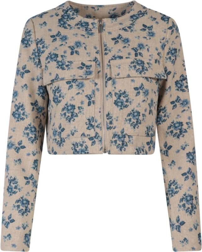 Semicouture Light Jackets Beige Dames