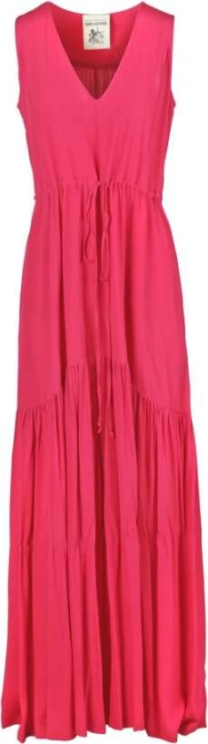 Semicouture Maxi Dresses Roze Dames