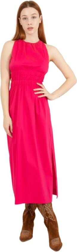 Semicouture Midi Dresses Rood Dames
