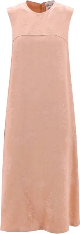 Semicouture Midi Dresses Roze Dames
