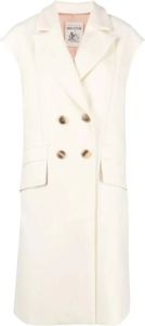 Semicouture Mindy Gilet Beige Dames