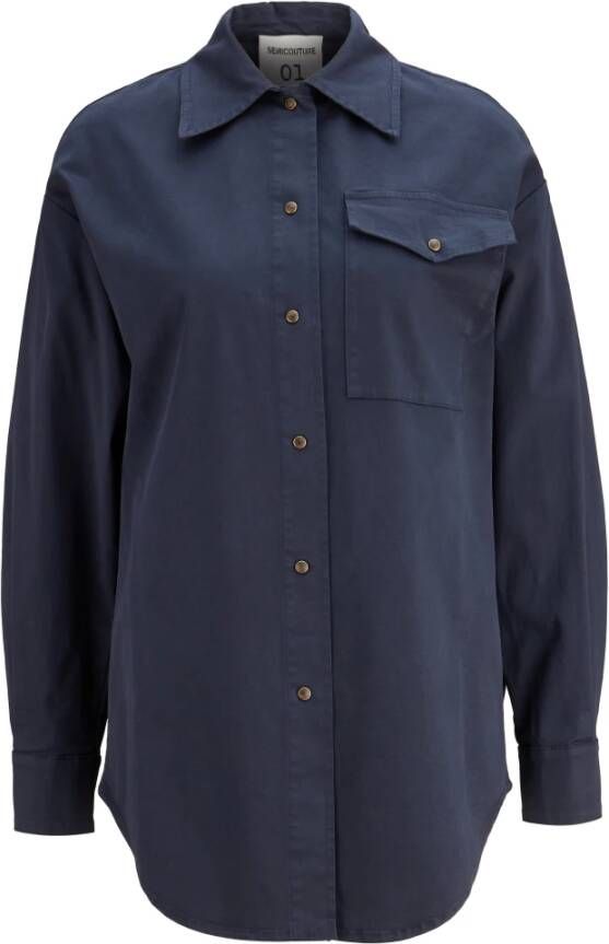 Semicouture Overschrijden Blauw Dames